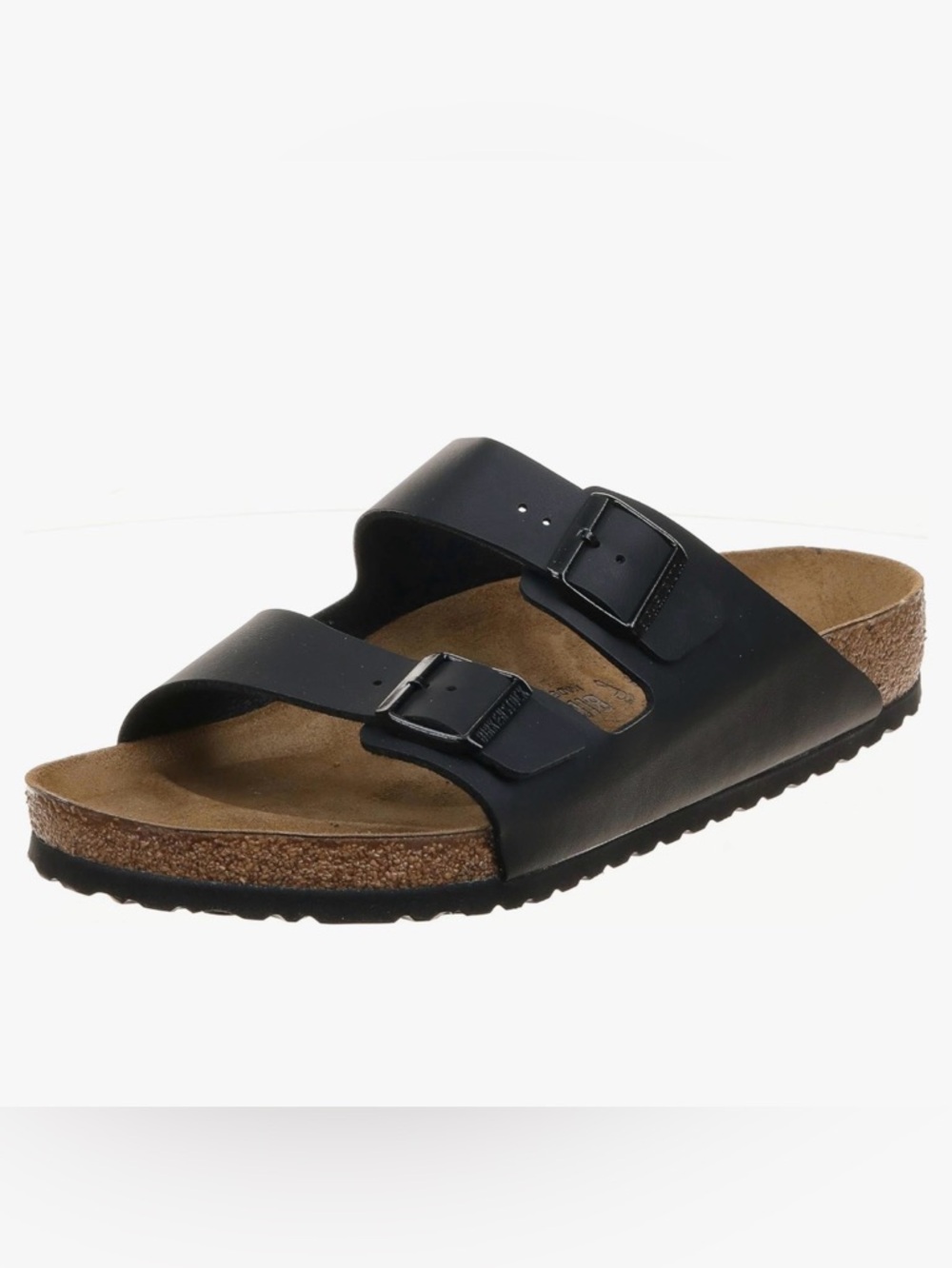 Birkenstock Arizona — Men’s EU 42 / US 9 | Black Amalfi Leather | Regular Fit